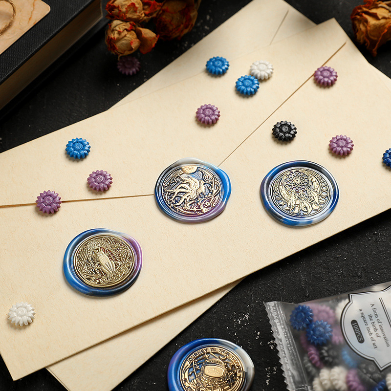 New Sunflower Sealing Wax Seal - Wax Seal Stamp Set review and price